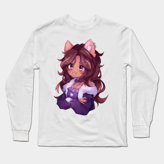 clawdeen wolf Long Sleeve T-Shirt by Cute anime